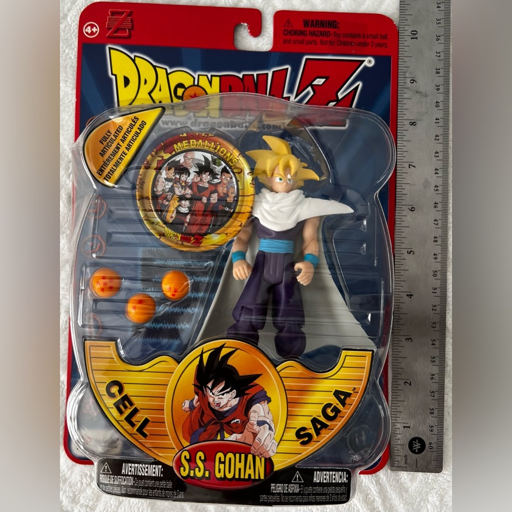 Dragon Ball Z. Cell Saga. 2001- S.S GOHAN. Irwin Toy. Collectible.